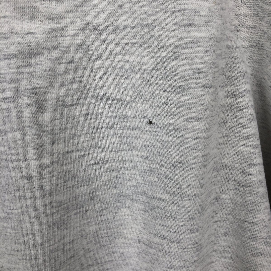90'S Nike AIR JORDAN logo print T-shirt, silver tag, made in USA, men's size L equivalent, vintage. cotton gray type Vintage Second Hand