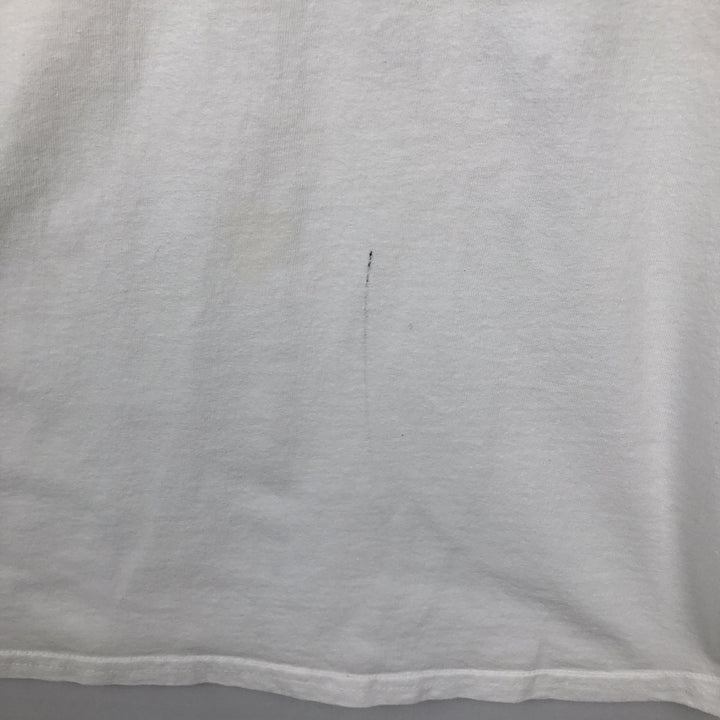 RED HOT CHILI PEPPERS Red Hot Chili Peppers Band T-shirt Band T Men's L size cotton white type Vintage Second Hand