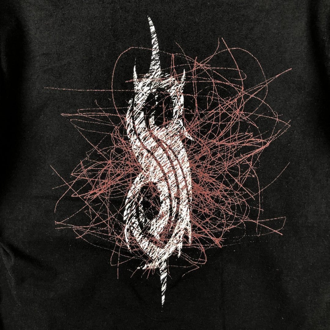 Slipknot Band T-shirt, Band T, Men's XL size unclear black type Vintage Second Hand