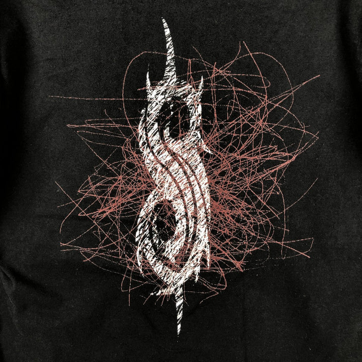 Slipknot Band T-shirt, Band T, Men's XL size unclear black type Vintage Second Hand