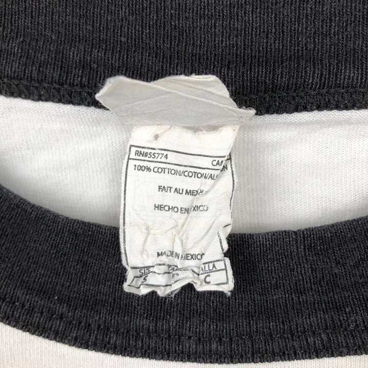 ALSTYLE SUBLIME 3/4 Sleeve Raglan Band T-Shirt (Men's Size S) cotton white type Vintage Second Hand