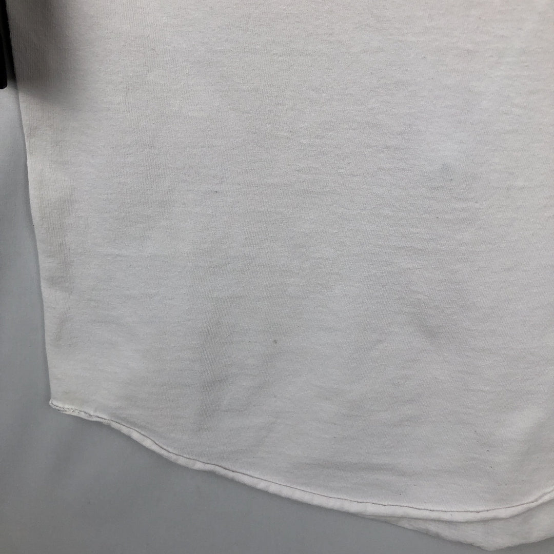 ALSTYLE SUBLIME 3/4 Sleeve Raglan Band T-Shirt (Men's Size S) cotton white type Vintage Second Hand