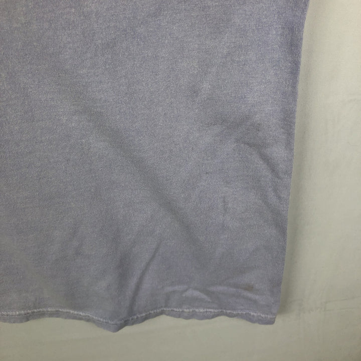 RED HOT CHILI PEPPERS Red Hot Chili Peppers Band T-shirt Band T Men's XL equivalent cotton Purple type blue-purple Vintage Second Hand
