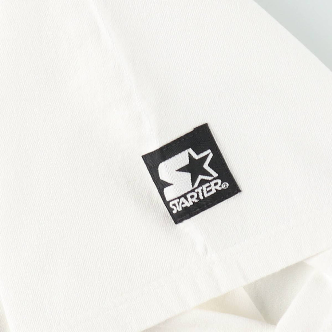 90'S Starter NFL Green Bay Packers Sports Print T-Shirt, Made in USA, Men's XL equivalent, Vintage cotton white type Vintage Second Hand