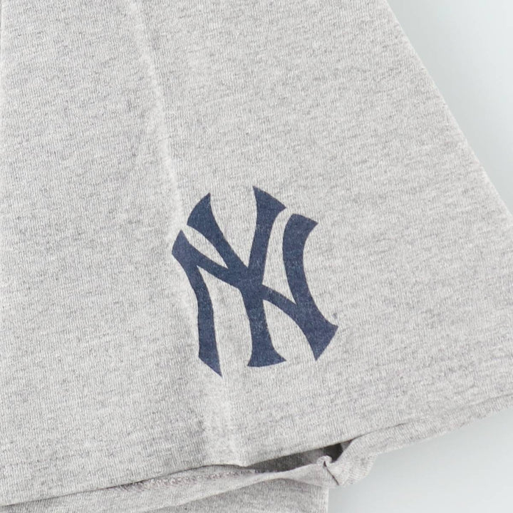 ~2000'S Nike Team MLB New York Yankees Logo Print T-Shirt, Men's Size XL cotton gray type Vintage Second Hand