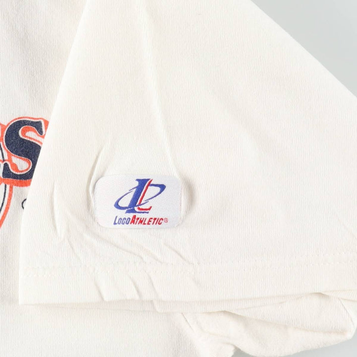 90'S LOGO ATHLETIC MLB SAN DIEGO PADRES Sports Print T-Shirt, Men's Size L (approx.), Vintage cotton white type Vintage Second Hand