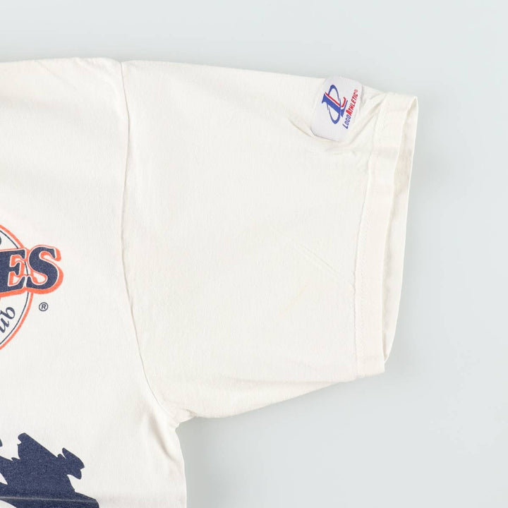 90'S LOGO ATHLETIC MLB SAN DIEGO PADRES Sports Print T-Shirt, Men's Size L (approx.), Vintage cotton white type Vintage Second Hand