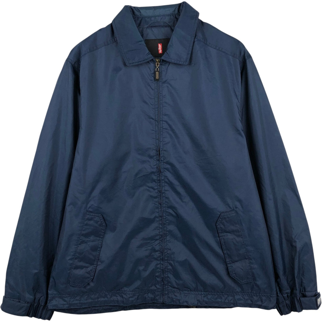 Levi's nylon blouson, men's size M Nylon navy blue type Vintage Second Hand