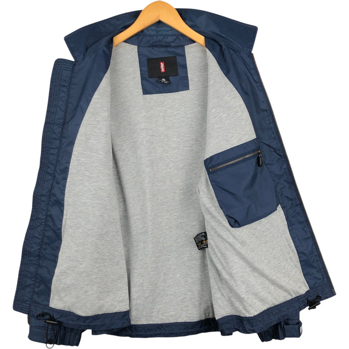 Levi's nylon blouson, men's size M Nylon navy blue type Vintage Second Hand