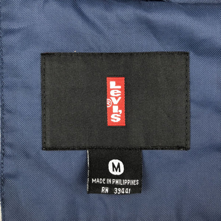 Levi's nylon blouson, men's size M Nylon navy blue type Vintage Second Hand