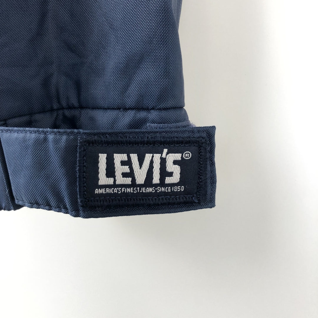 Levi's nylon blouson, men's size M Nylon navy blue type Vintage Second Hand