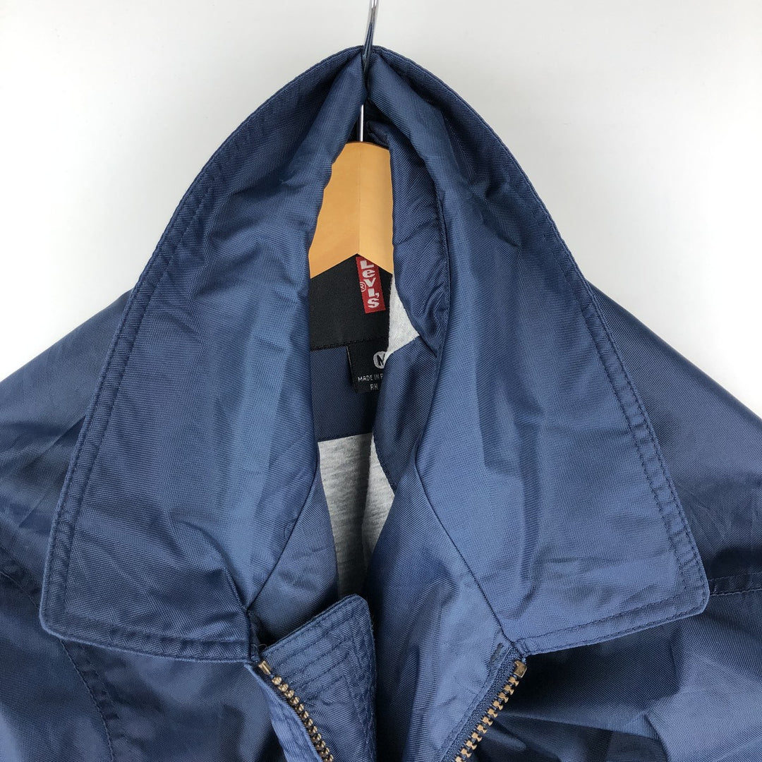 Levi's nylon blouson, men's size M Nylon navy blue type Vintage Second Hand