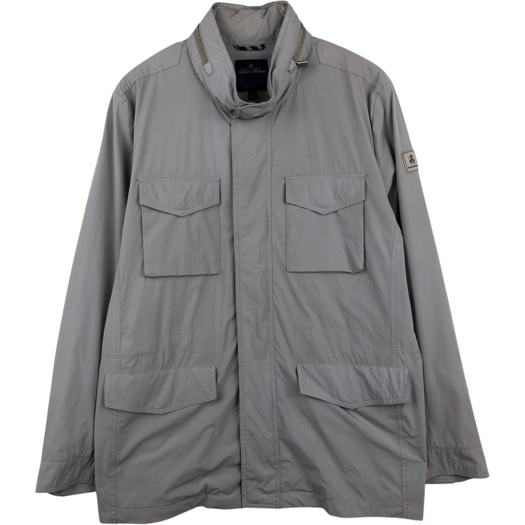 Brooks Brothers ESTABLISHED 1818 Nylon Jacket, Men's Size L (approx.) Nylon gray type Vintage Second Hand