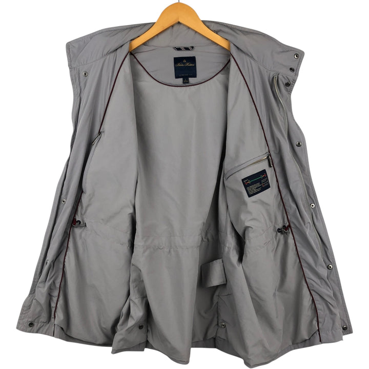 Brooks Brothers ESTABLISHED 1818 Nylon Jacket, Men's Size L (approx.) Nylon gray type Vintage Second Hand