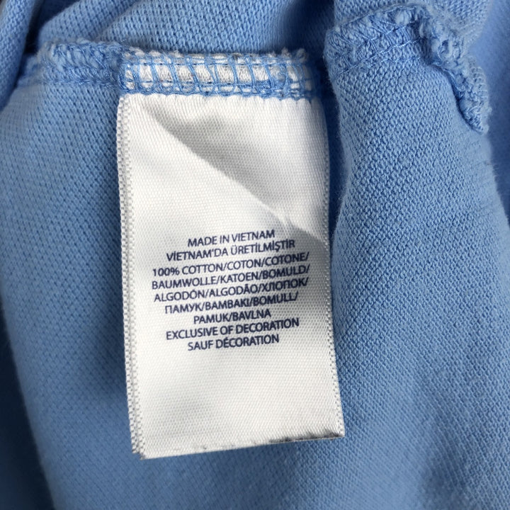 Ralph Lauren POLO RALPH LAUREN SLIM FIT short sleeve polo shirt, men's size M cotton Blue type light blue Vintage Second Hand