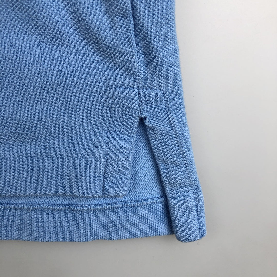 Ralph Lauren POLO RALPH LAUREN SLIM FIT short sleeve polo shirt, men's size M cotton Blue type light blue Vintage Second Hand