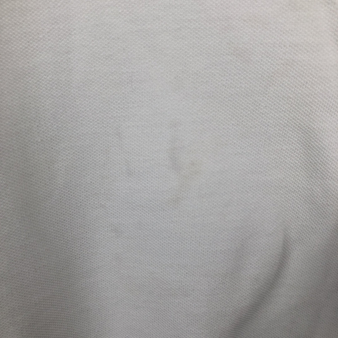 Ralph Lauren POLO by Ralph Lauren long sleeve polo shirt, men's size L cotton white type Vintage Second Hand