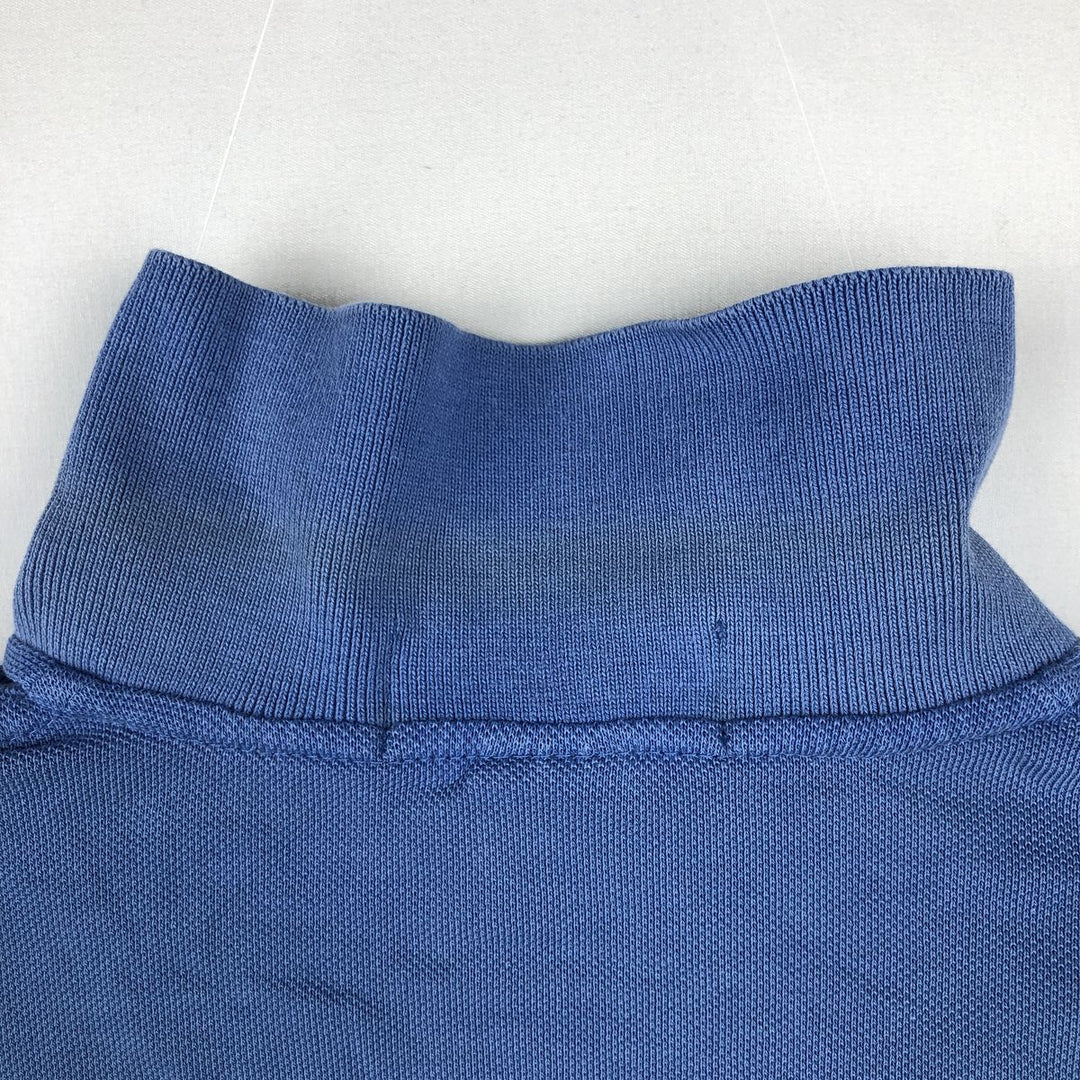 Ralph Lauren POLO by Ralph Lauren short sleeve polo shirt, men's size M cotton blue type Vintage Second Hand