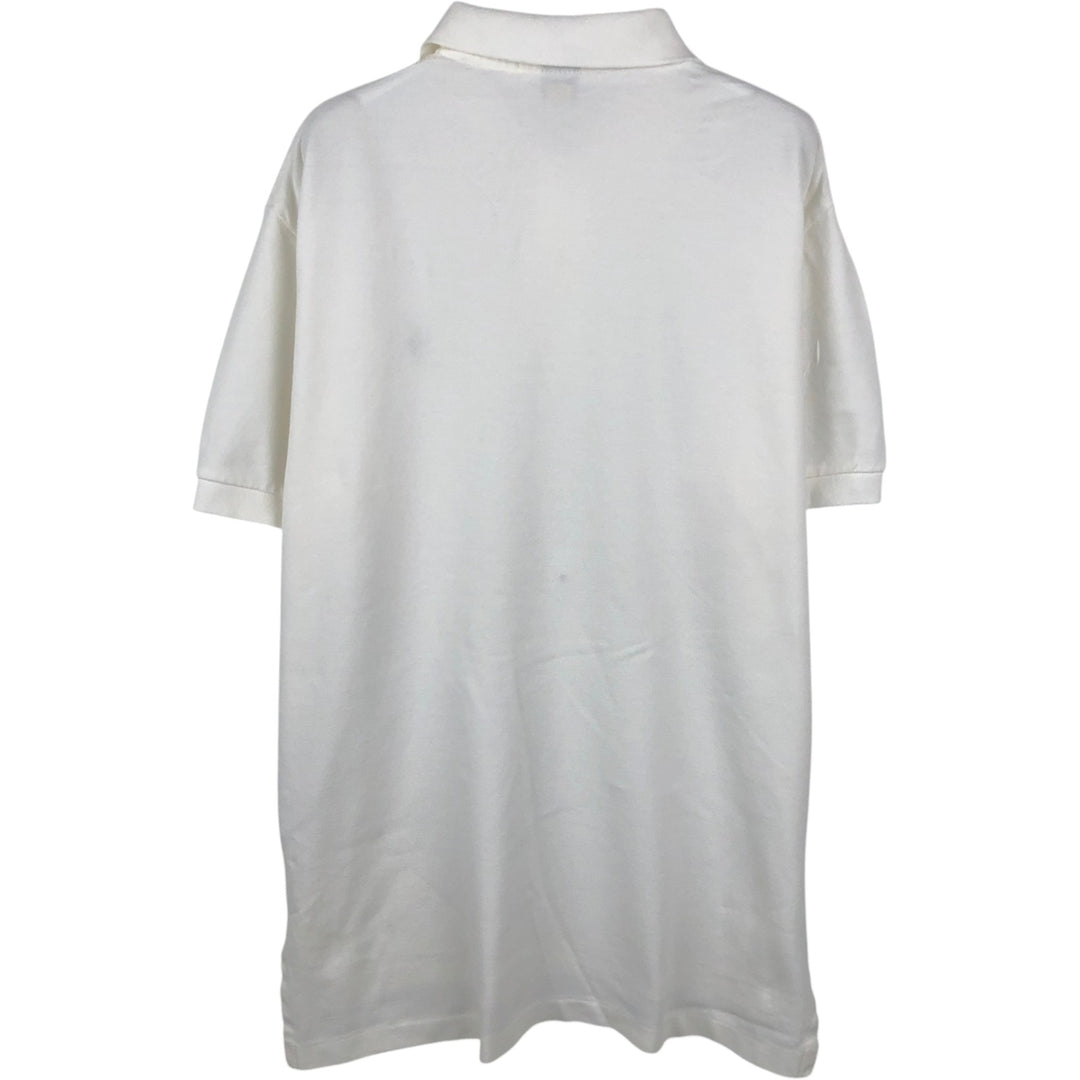 Ralph Lauren POLO by Ralph Lauren short sleeve polo shirt, men's size M cotton white type Vintage Second Hand