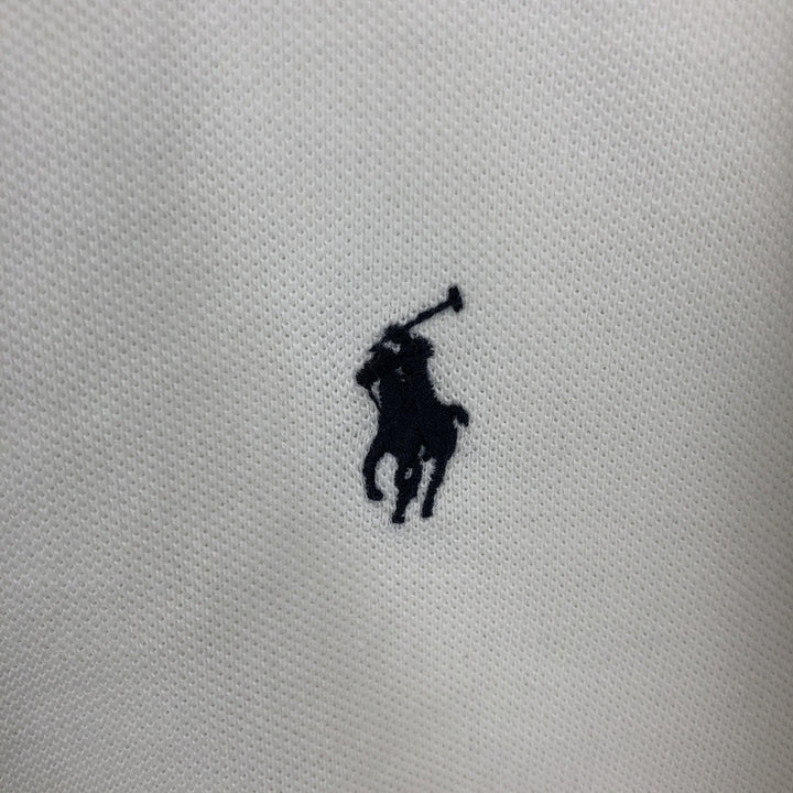 Ralph Lauren POLO by Ralph Lauren short sleeve polo shirt, men's size M cotton white type Vintage Second Hand