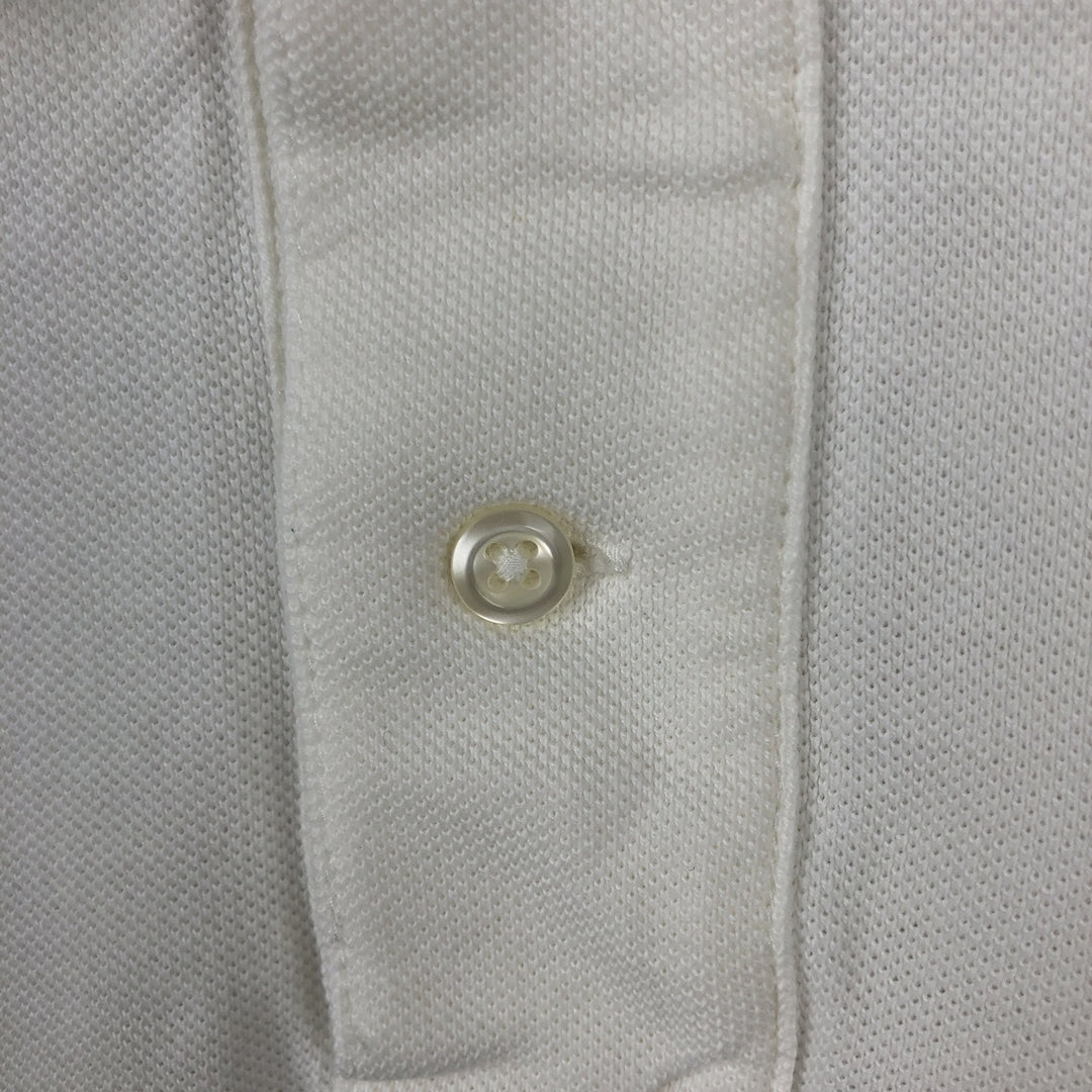 Ralph Lauren POLO by Ralph Lauren short sleeve polo shirt, men's size M cotton white type Vintage Second Hand