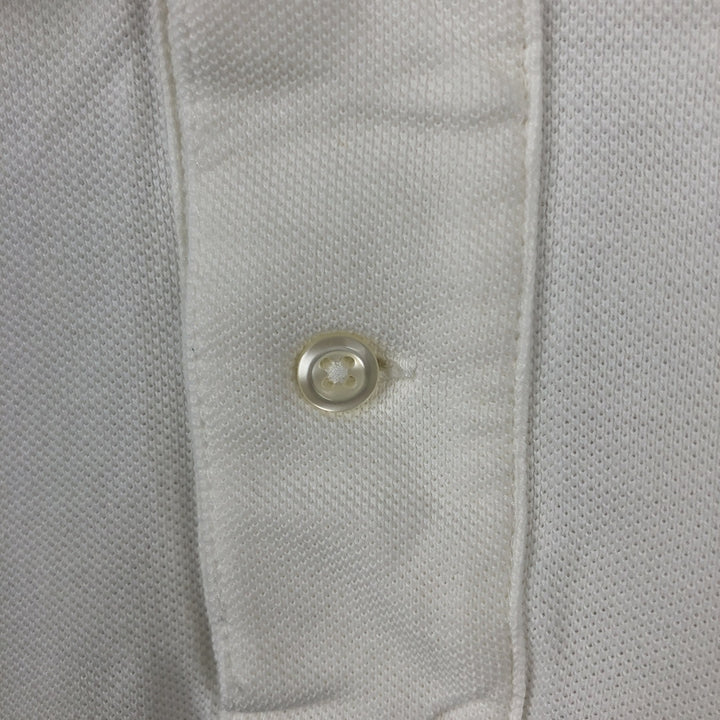 Ralph Lauren POLO by Ralph Lauren short sleeve polo shirt, men's size M cotton white type Vintage Second Hand