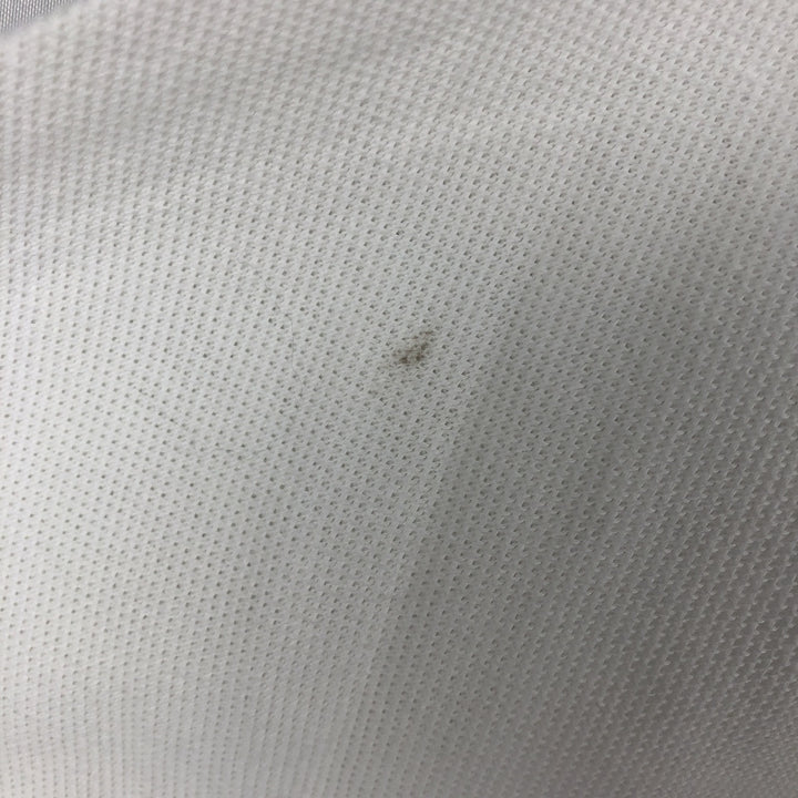 Brooks Brothers Golden Fleece Short-Sleeve Polo Shirt, Made in USA, Men's Size L (approx.) cotton white type Vintage Second Hand