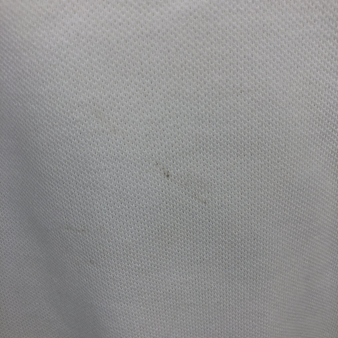 Brooks Brothers Golden Fleece Short-Sleeve Polo Shirt, Made in USA, Men's Size L (approx.) cotton white type Vintage Second Hand