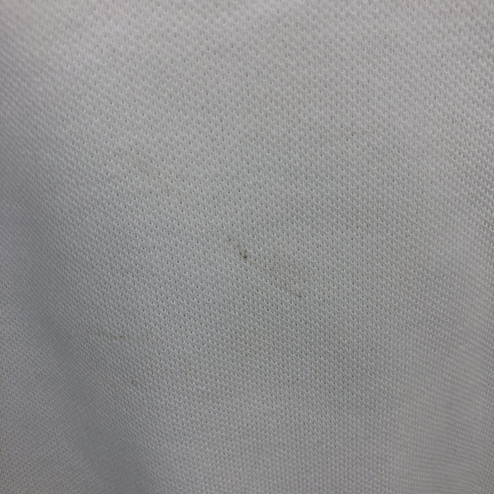 Brooks Brothers Golden Fleece Short-Sleeve Polo Shirt, Made in USA, Men's Size L (approx.) cotton white type Vintage Second Hand