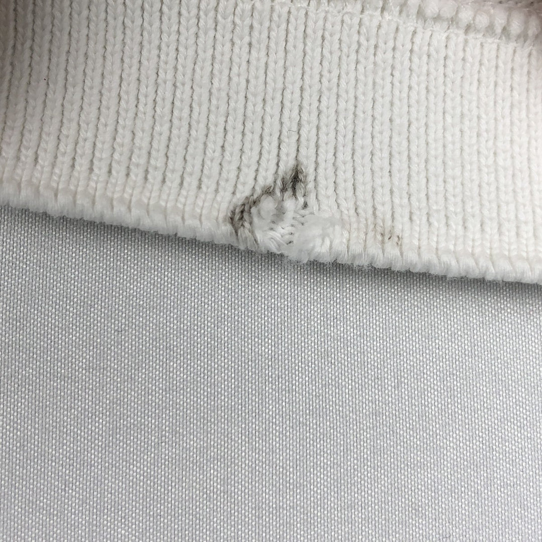 Brooks Brothers Golden Fleece Short-Sleeve Polo Shirt, Made in USA, Men's Size L (approx.) cotton white type Vintage Second Hand
