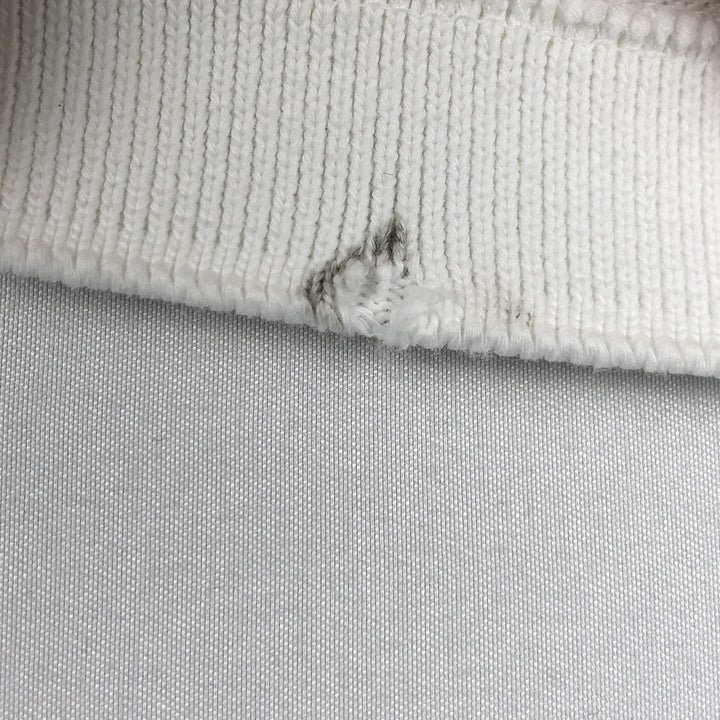 Brooks Brothers Golden Fleece Short-Sleeve Polo Shirt, Made in USA, Men's Size L (approx.) cotton white type Vintage Second Hand