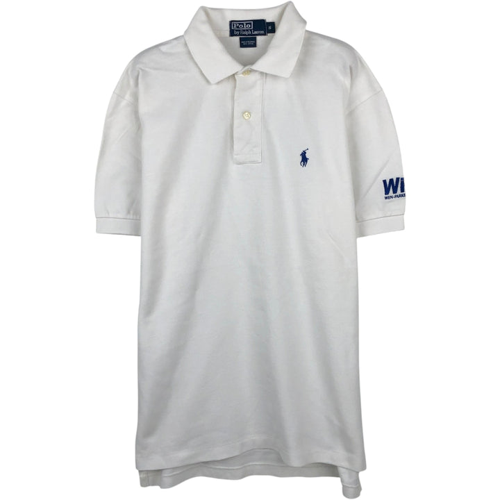 Ralph Lauren POLO by Ralph Lauren short sleeve polo shirt, size S for men cotton white type Vintage Second Hand
