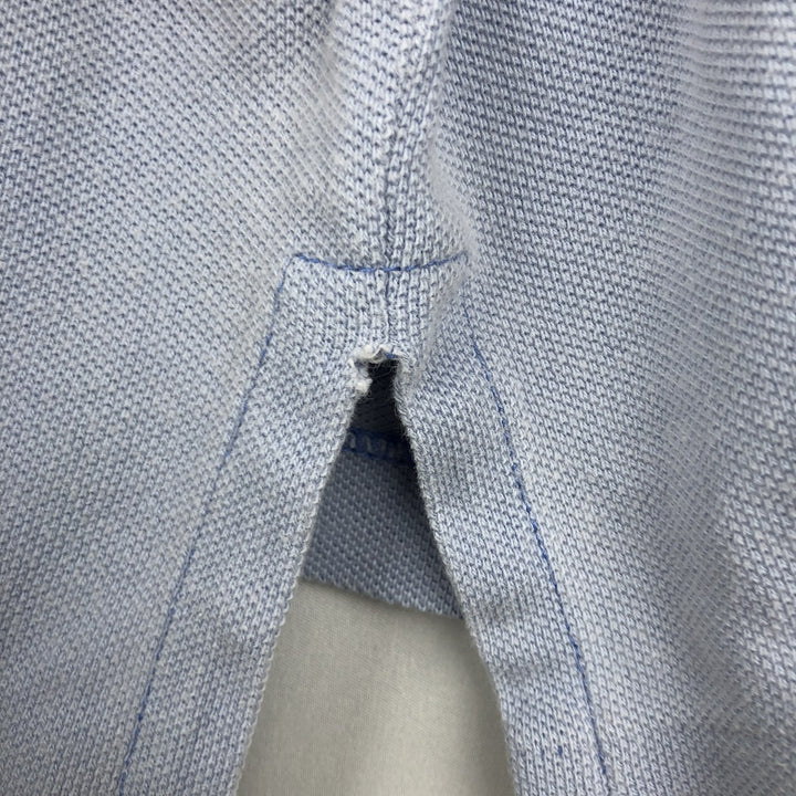 Ralph Lauren POLO by Ralph Lauren short sleeve polo shirt, men's size L cotton Blue type light blue Vintage Second Hand