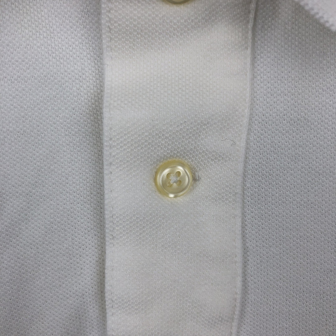 Ralph Lauren POLO RALPH LAUREN CUSTOM SLIM FIT Big Pony Short Sleeve Polo Shirt Men's XL cotton white type Vintage Second Hand
