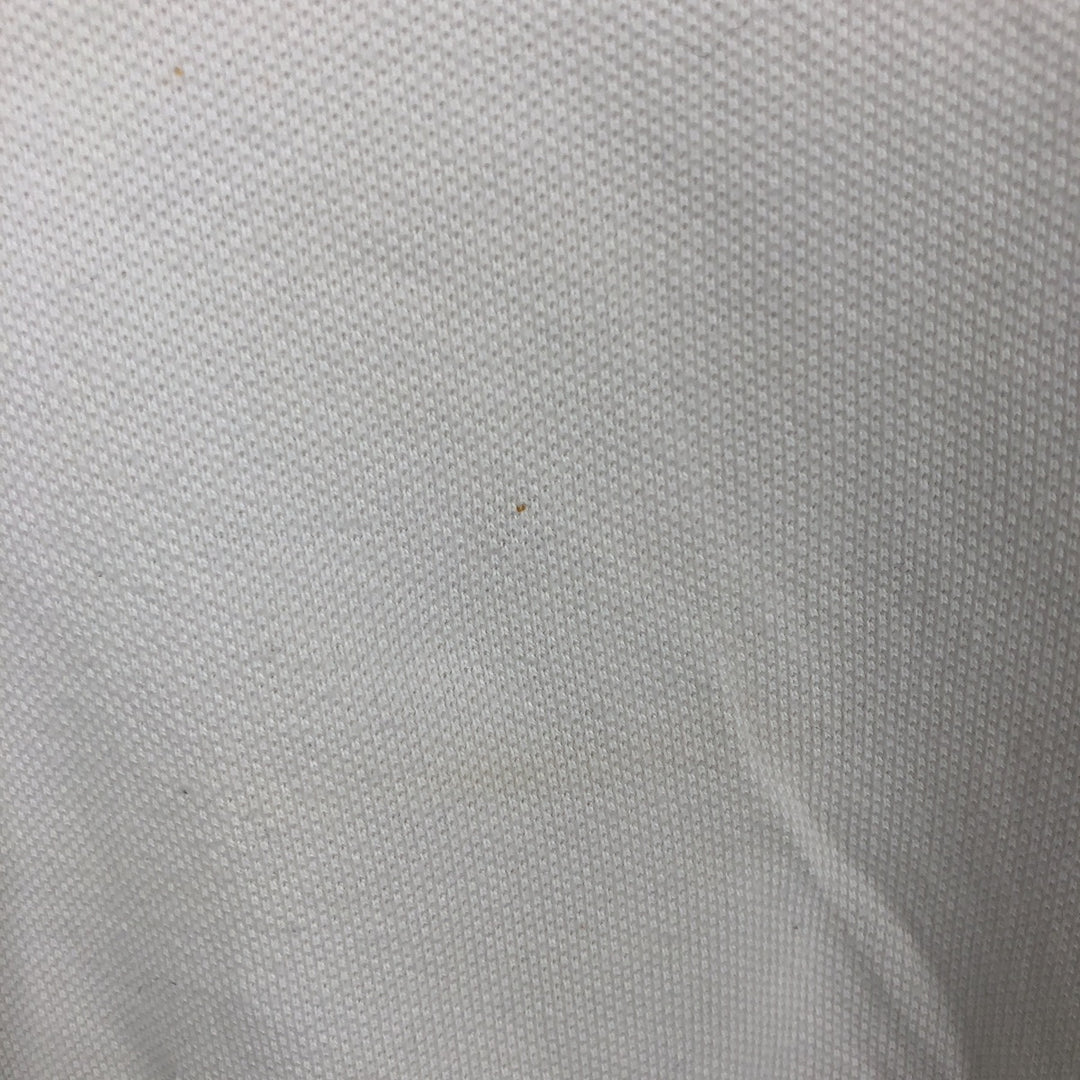 Ralph Lauren POLO RALPH LAUREN CUSTOM FIT Big Pony Short Sleeve Polo Shirt Men's XL cotton white type Vintage Second Hand