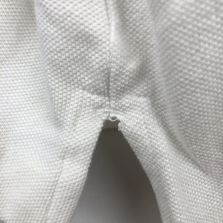 Ralph Lauren POLO RALPH LAUREN CUSTOM FIT Big Pony Short Sleeve Polo Shirt Men's XL cotton white type Vintage Second Hand