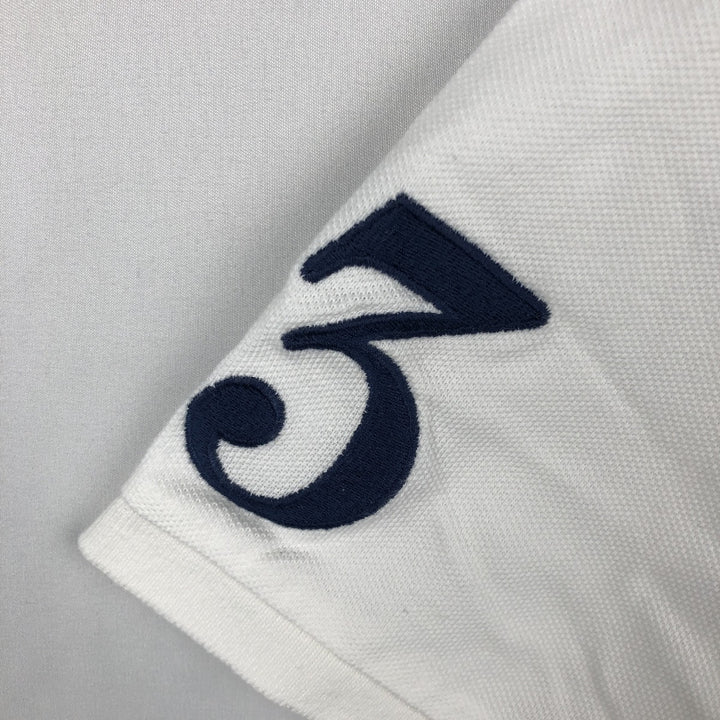 Ralph Lauren POLO RALPH LAUREN CUSTOM FIT Big Pony Short Sleeve Polo Shirt Men's L size cotton white type Vintage Second Hand