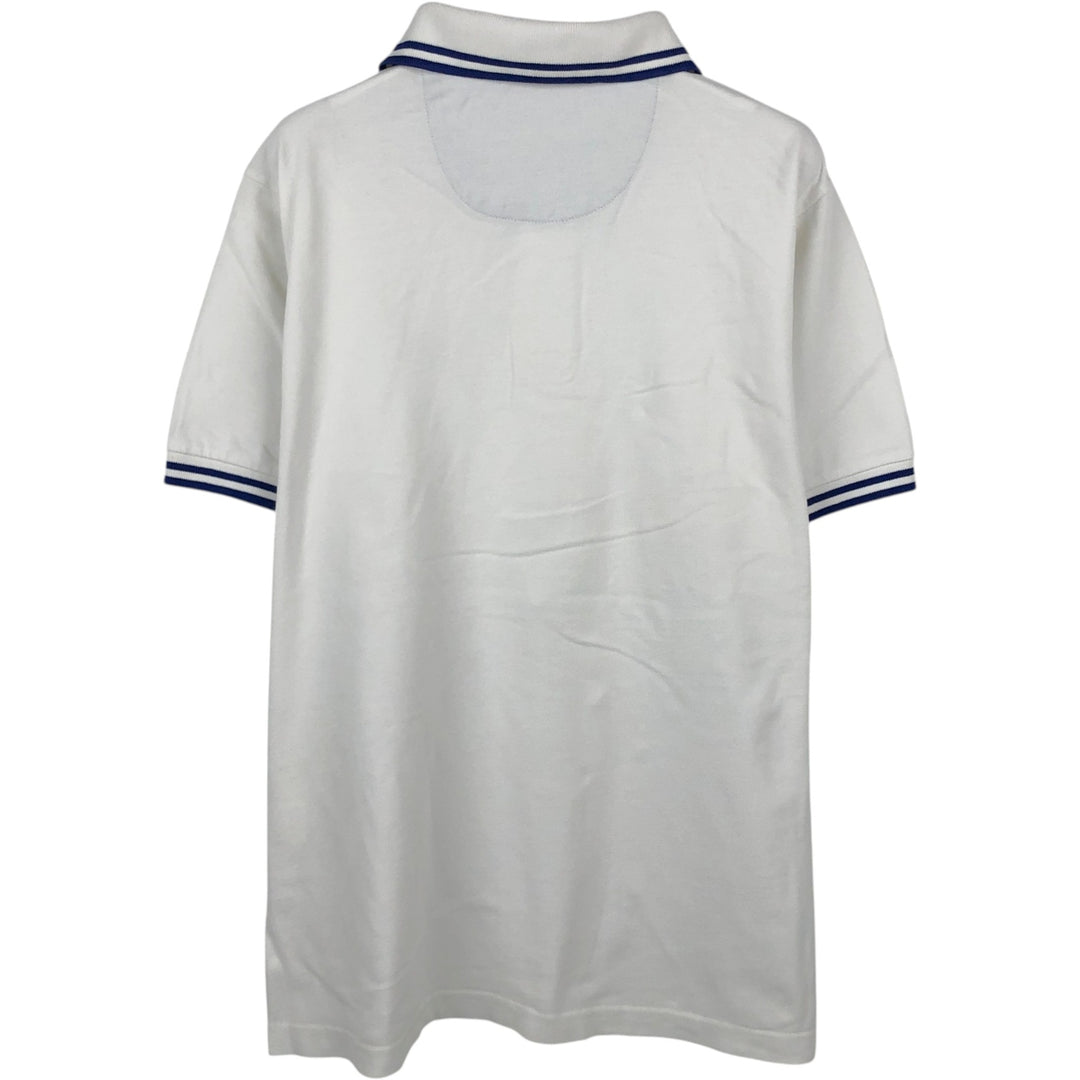 Fred Perry short-sleeved polo shirt, men's size XL unclear white type Vintage Second Hand
