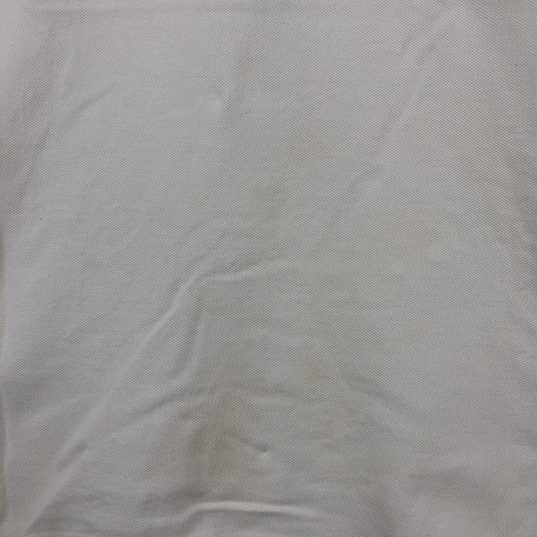 Ralph Lauren POLO by Ralph Lauren Double Pony Short-Sleeve Polo Shirt, Men's Size M (approx.) cotton unbleached Vintage Second Hand