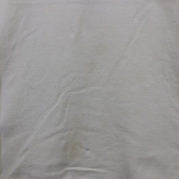 Ralph Lauren POLO by Ralph Lauren Double Pony Short-Sleeve Polo Shirt, Men's Size M (approx.) cotton unbleached Vintage Second Hand