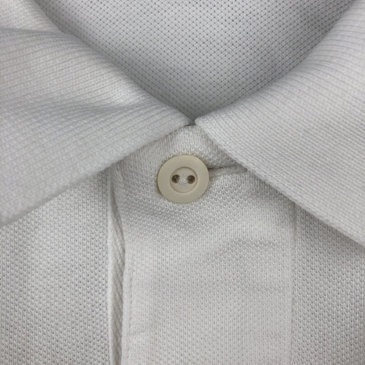 Ralph Lauren POLO by Ralph Lauren CUSTOM FIT Big Pony short sleeve rugby shirt, men's L size cotton white type Vintage Second Hand