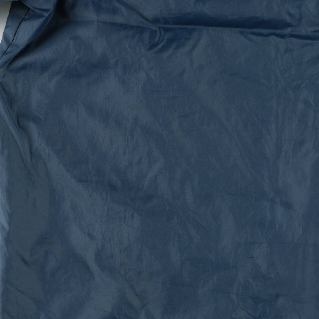 1990'S Hartwell Coach Jacket, Made in USA, Men's XL equivalent. Nylon navy blue type Vintage Second Hand