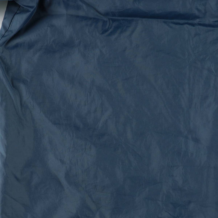 1990'S Hartwell Coach Jacket, Made in USA, Men's XL equivalent. Nylon navy blue type Vintage Second Hand