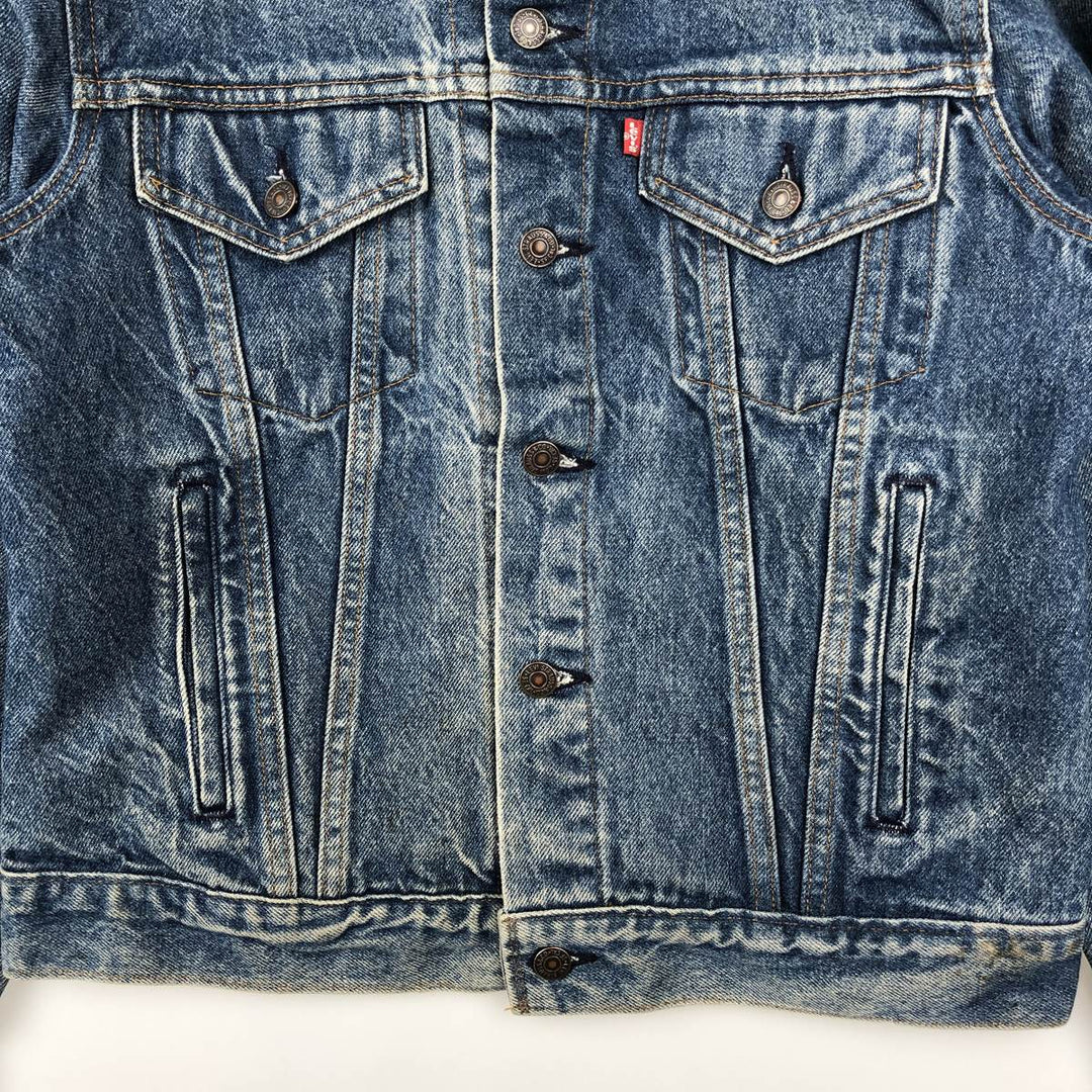 ~90'S Levi's 70505-0216 Denim Jacket, Made in USA, Men's Size M (Equivalent), Vintage cotton blue type Vintage Second Hand