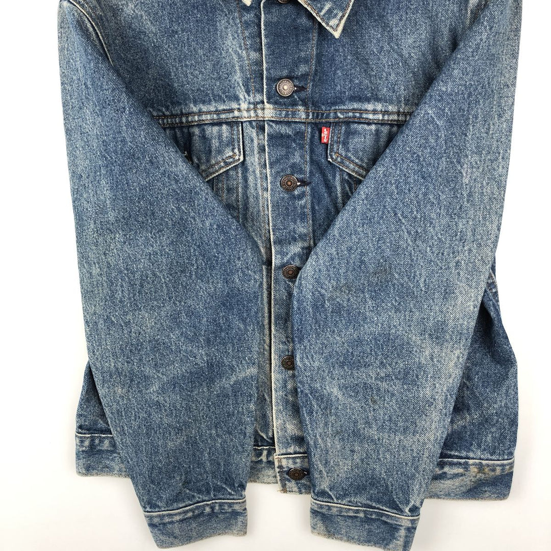 ~90'S Levi's 70505-0216 Denim Jacket, Made in USA, Men's Size M (Equivalent), Vintage cotton blue type Vintage Second Hand