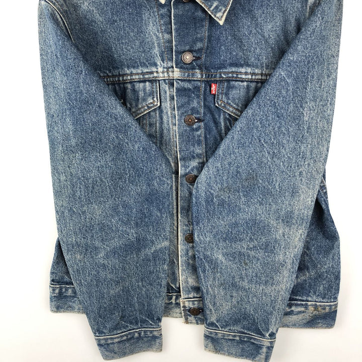 ~90'S Levi's 70505-0216 Denim Jacket, Made in USA, Men's Size M (Equivalent), Vintage cotton blue type Vintage Second Hand