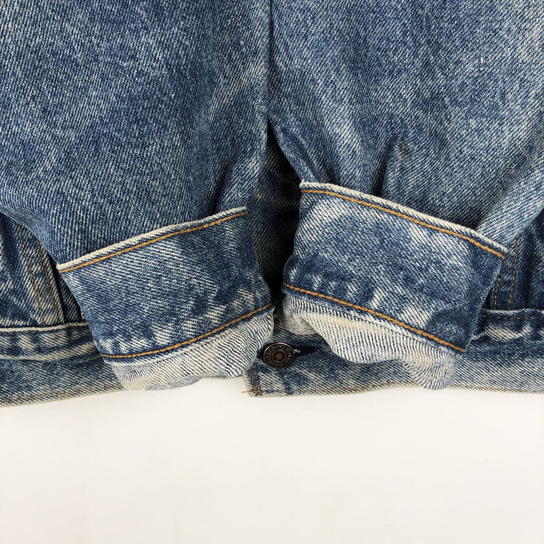 ~90'S Levi's 70505-0216 Denim Jacket, Made in USA, Men's Size M (Equivalent), Vintage cotton blue type Vintage Second Hand