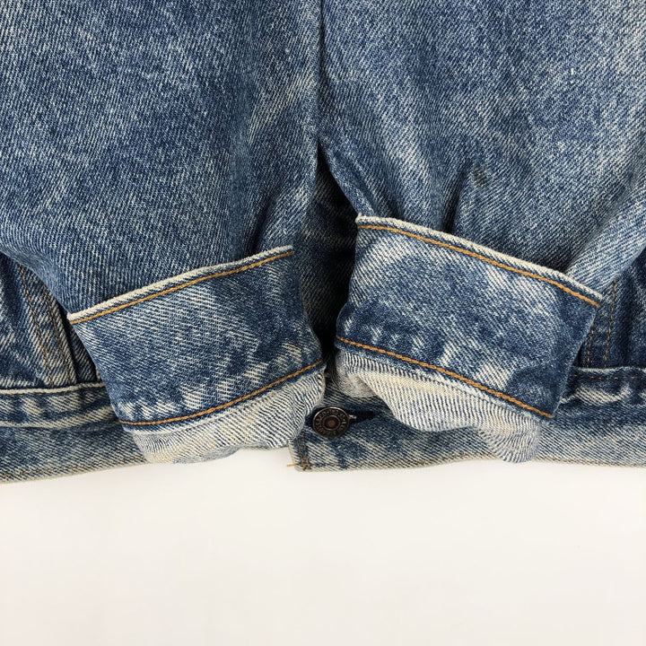 ~90'S Levi's 70505-0216 Denim Jacket, Made in USA, Men's Size M (Equivalent), Vintage cotton blue type Vintage Second Hand