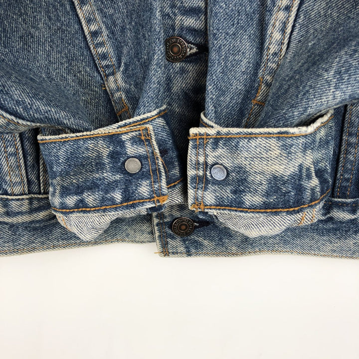 ~90'S Levi's 70505-0216 Denim Jacket, Made in USA, Men's Size M (Equivalent), Vintage cotton blue type Vintage Second Hand