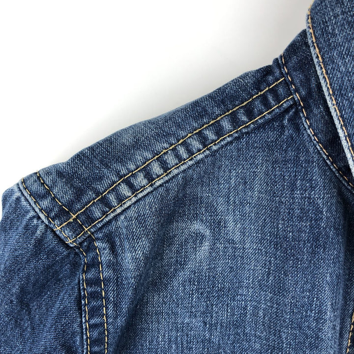 2000'S Levi's Euro Model Denim Jacket (Women's Size L) cotton blue type Vintage Second Hand